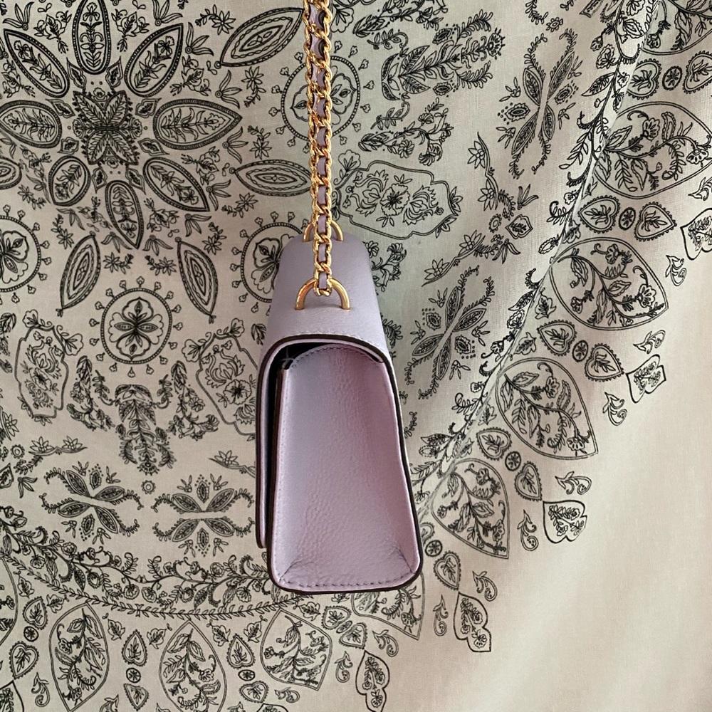 Tory Burch Robinson Leather Chain Crossbody - Picture 4 of 7